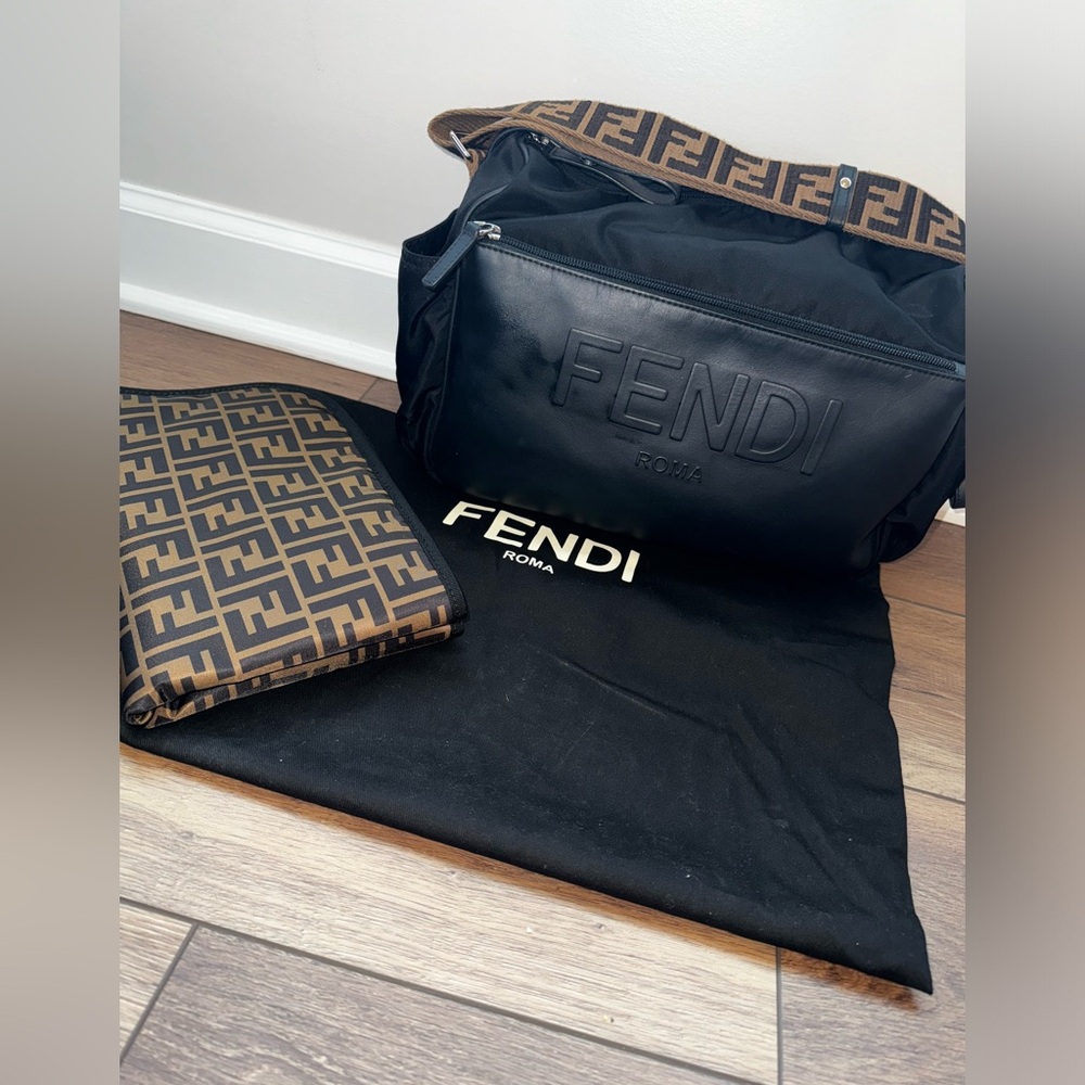 Fendi diaper bag